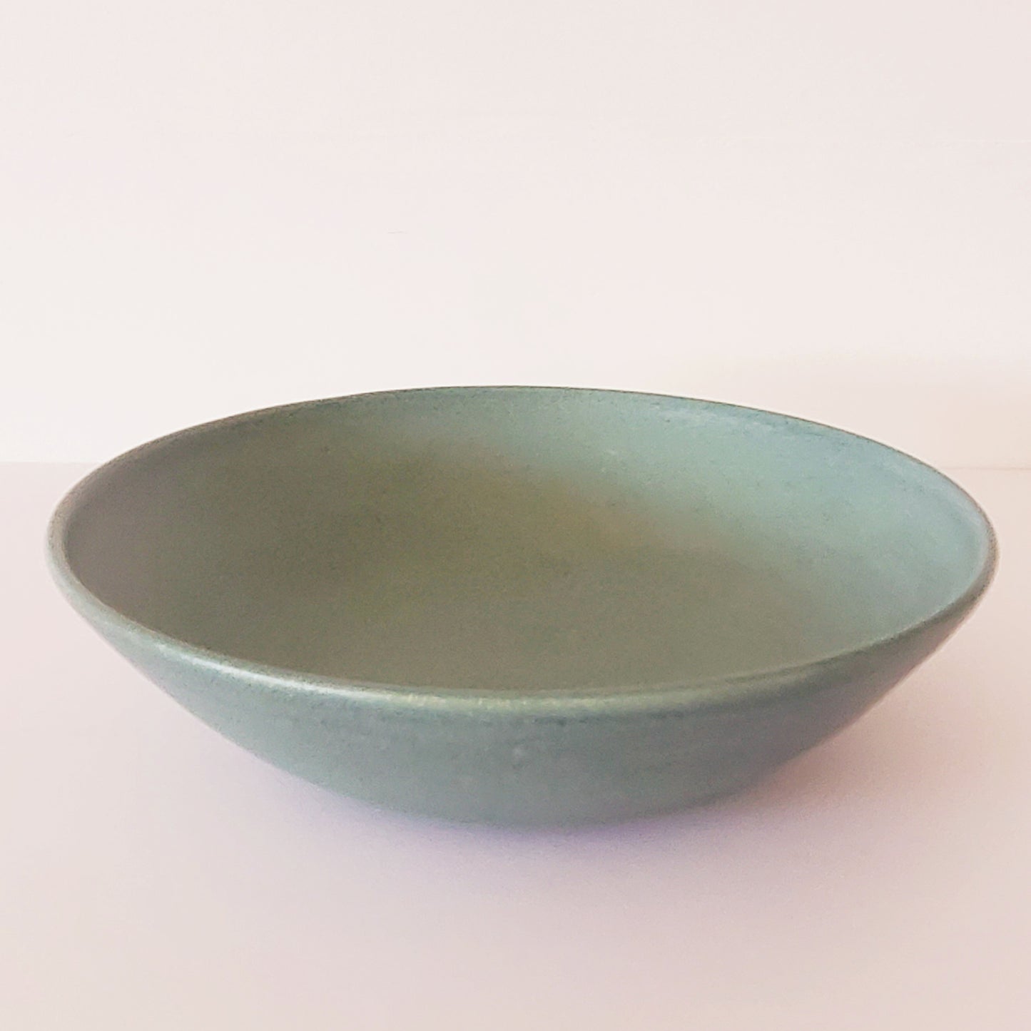 Greenish Blue Ceramic Bowl
