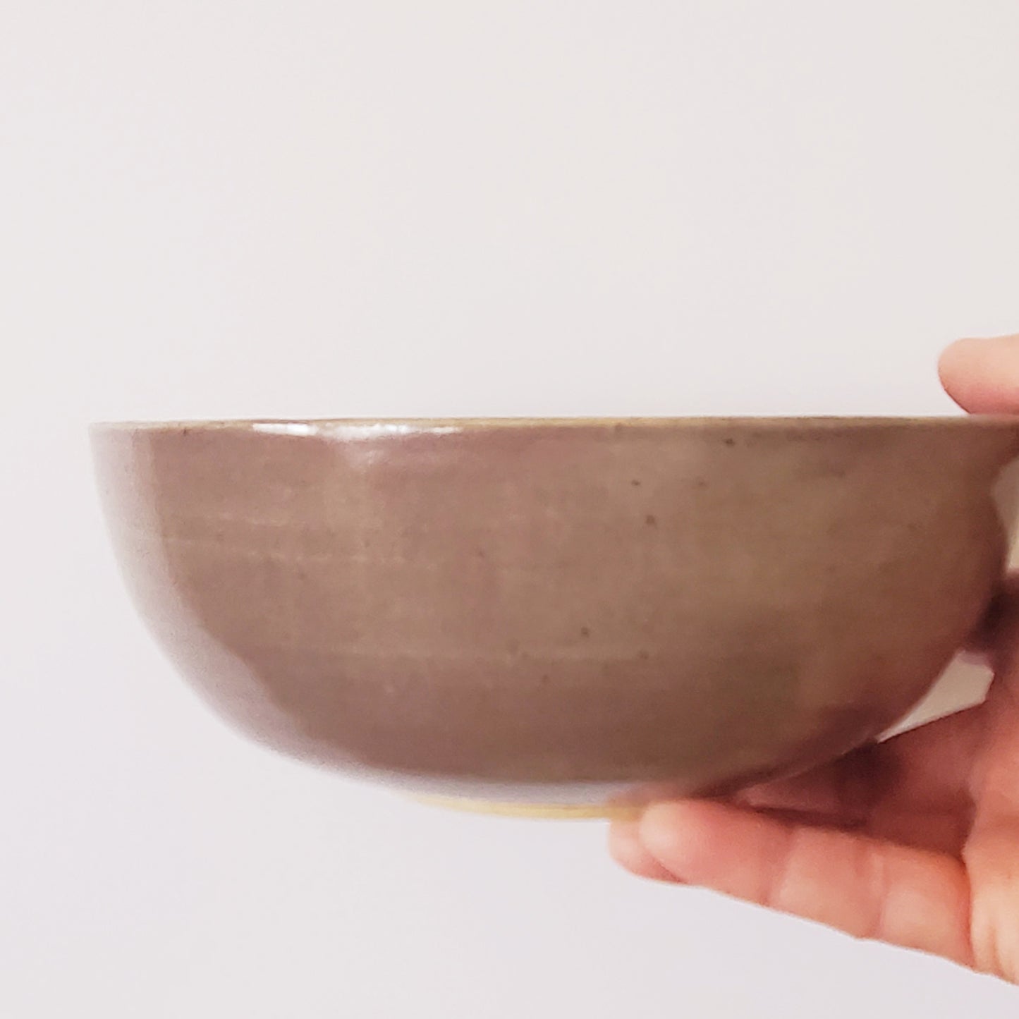 Dusty Rose Ceramic Bowl