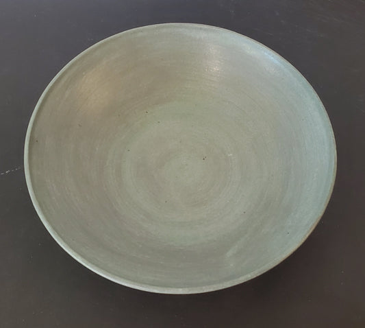 Antique Sage Green Ceramic Bowl