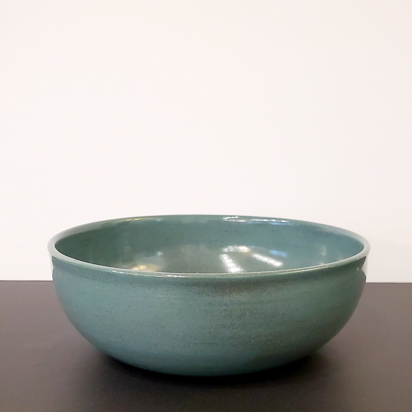 Teal Blue Ceramic Bowl