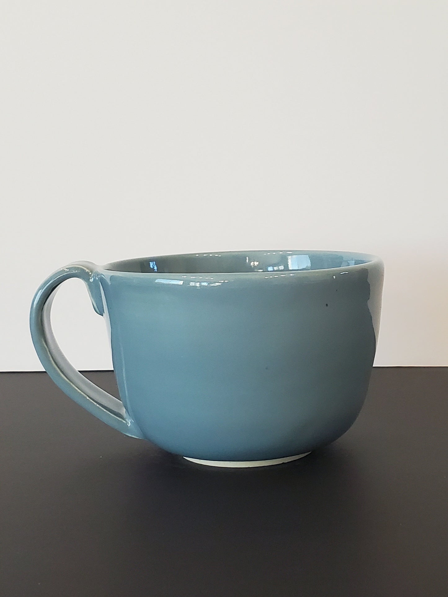 Sky blue Ceramic Tea Cup