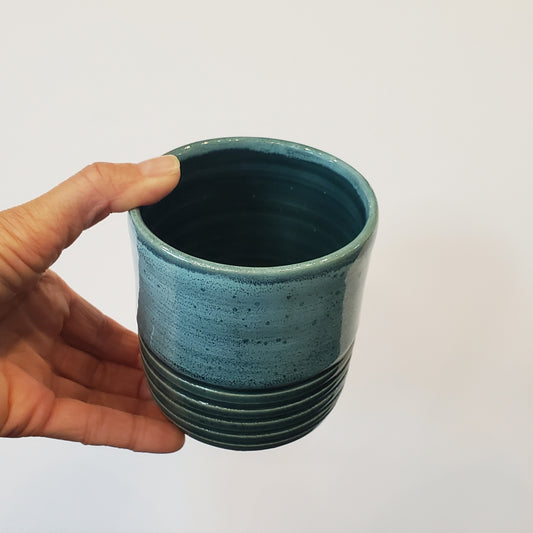 Deep Sea Ridged 14 oz. Cup