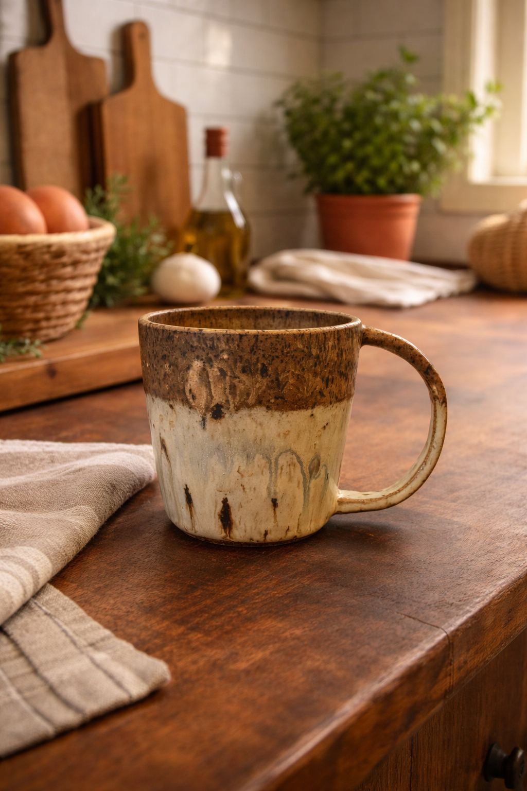 Hearth Drip Ceramic Mug