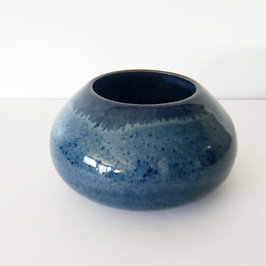 Midnight blue Ceramic Vase