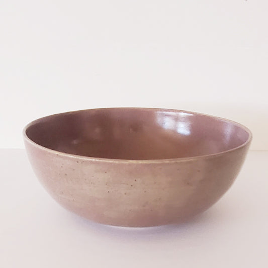 Dusty Rose Ceramic Bowl