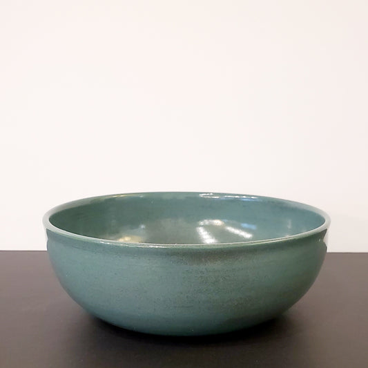 Teal Blue Ceramic Bowl