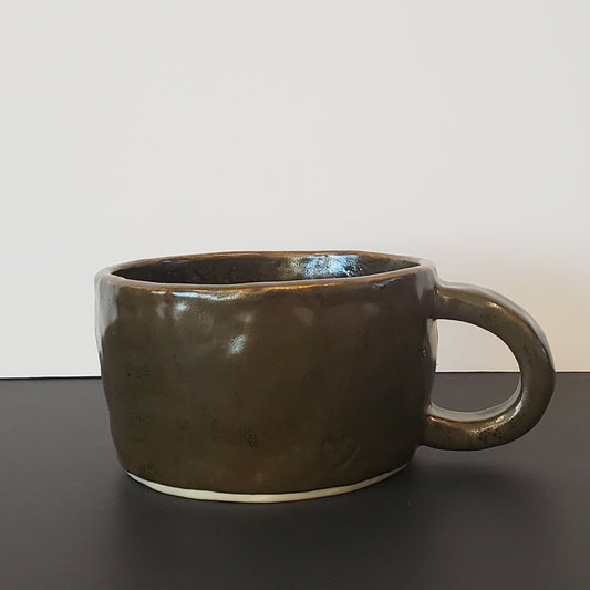 Rustic Charcoal Mug