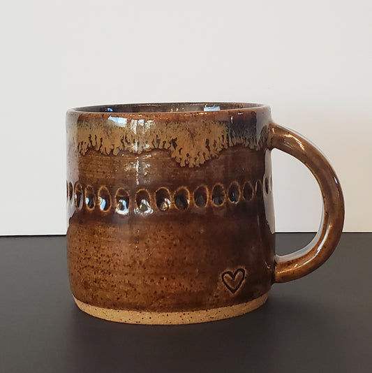 Woodland Brown Ceramic Mug