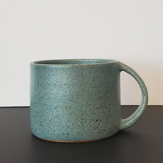 Blue Matte Mug