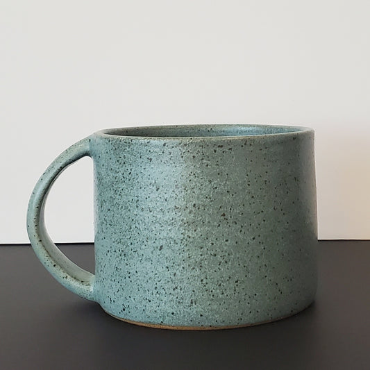 Blue Matte Mug