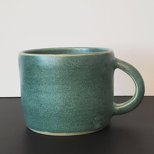 Matte Teal Ceramic Mug