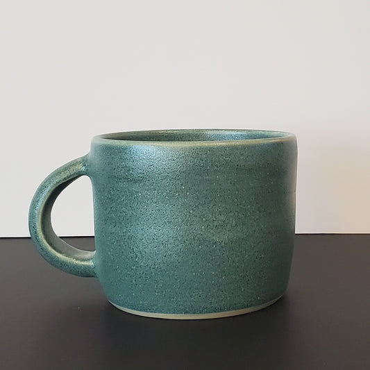 Matte Teal Ceramic Mug