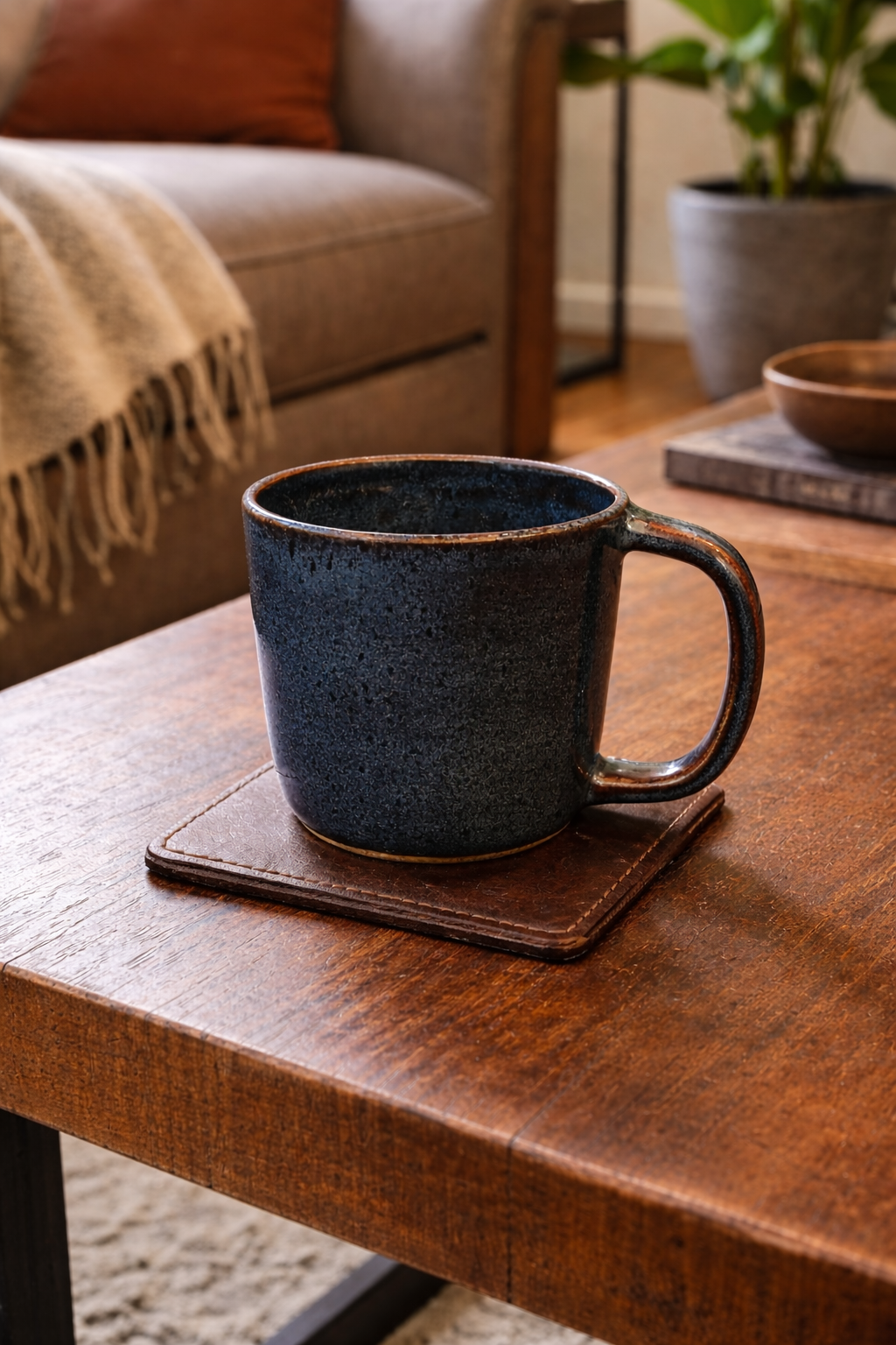 Indigo Comfort Ceramic Mug